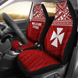 Wallis And Futuna Polynesian Car Seat Covers Red - 11 153908 - YourCarButBetter