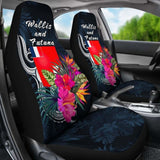 Wallis And Futuna Polynesian Car Seat Covers - Tropical Flower - 12 153908 - YourCarButBetter