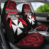 Wallis And Futuna Polynesian Car Seat Covers - Vibes Version 153908 - YourCarButBetter