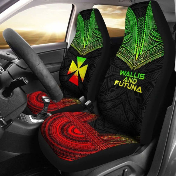 Wallis And Futuna Polynesian Chief Car Seat Cover Reggae Version 10 153908 - YourCarButBetter