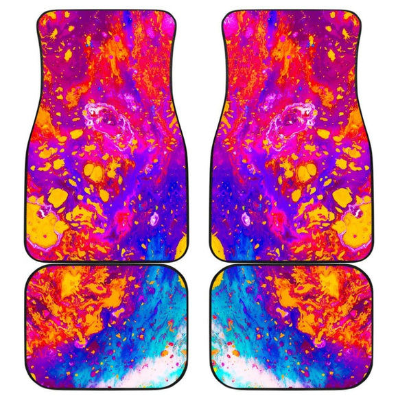 Water Colour Galaxy Car Mat 174510 - YourCarButBetter