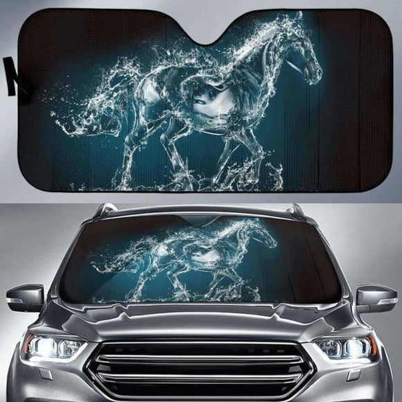 Water Horse Car Auto Sun Shades 172609 - YourCarButBetter