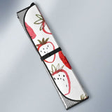 Watercolor Hand Drawn Beautiful Strawberry Pattern Car Auto Sun Shades 460402 - YourCarButBetter