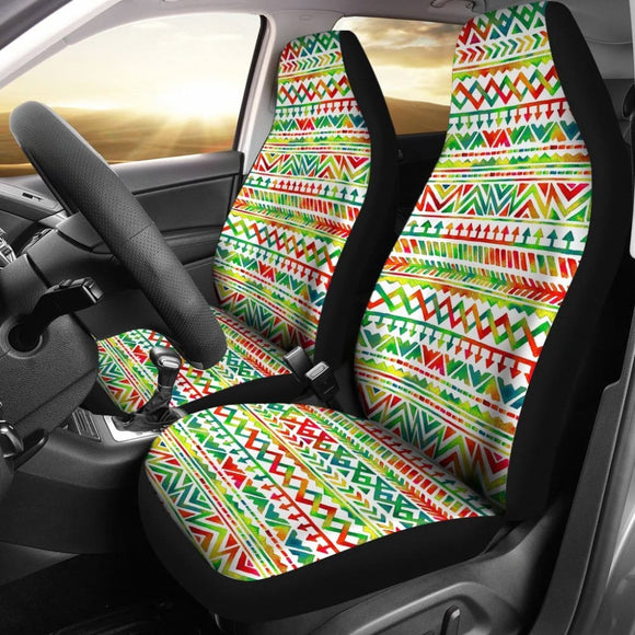 Watercolor Red Colorful Car Seat Cover 174510 - YourCarButBetter