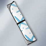 Watercolor Starfish Pattern Car Auto Sun Shades 460402 - YourCarButBetter