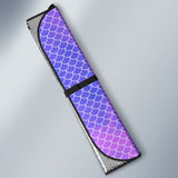 Watercolour Mermaid Scales in Purple and Blue Car Auto Sun Shades 212001 - YourCarButBetter