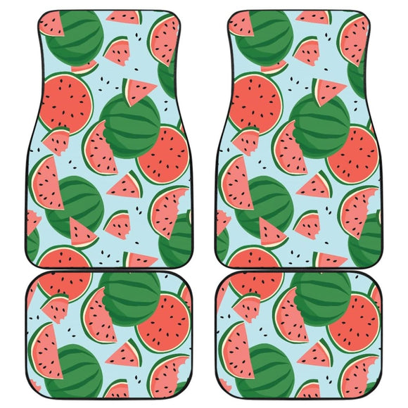 Watermelon Pattern Car Floor Mats 212004 - YourCarButBetter