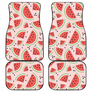 Watermelon Pattern Front And Back Car Mats 195016 - YourCarButBetter