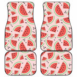 Watermelon Pattern Front And Back Car Mats 195016 - YourCarButBetter