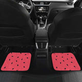 Watermelon Texture Background Front And Back Car Mats 195016 - YourCarButBetter