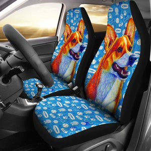 Welsh Corgi Dog Car Seat Covers 03 102802 - YourCarButBetter