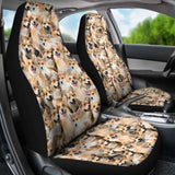 Welsh Corgi Full Face Car Seat Covers 102802 - YourCarButBetter