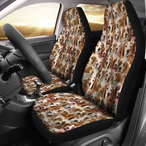 Welsh Springer Spaniel Full Face Car Seat Covers 195016 - YourCarButBetter