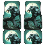 Werewolf Evil Eyes Digital Printing Fantasy Monster Car Floor Mats 212109 - YourCarButBetter