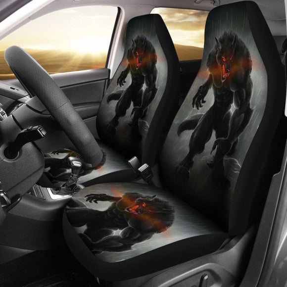 Werewolf Monster Car Seat Covers Amazing Best Gift Ideas 212109 - YourCarButBetter
