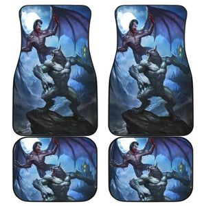 Werewolf Vs Vampire Car Floor Mats 174510 - YourCarButBetter