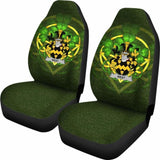 West Ireland Car Seat Cover Celtic Shamrock (Set Of Two) 154230 - YourCarButBetter