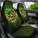 West Ireland Car Seat Cover Celtic Shamrock (Set Of Two) 154230 - YourCarButBetter