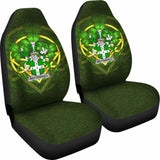 Wettenhall Ireland Car Seat Cover Celtic Shamrock (Set Of Two) 154230 - YourCarButBetter