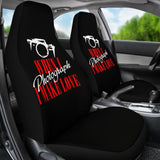 When I Photograph I Make Love Car Seat Covers 211101 - YourCarButBetter
