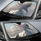 White Dragon Sun Shade amazing best gift ideas 172609 - YourCarButBetter