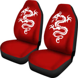 White Dragon The Celtic Car Seat Covers 211803 - YourCarButBetter