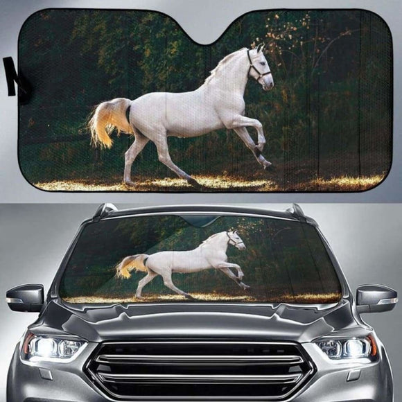 White Horse Car Auto Sun Shades 172609 - YourCarButBetter