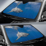 White Shark Underwater 5K Car Sun Shade 085424 - YourCarButBetter