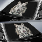 White Tiger Bengal Tiger White Bengal Tiger Car Sun Shade 172609 - YourCarButBetter