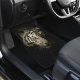 White Tiger Car Floor Mats Amazing Gift Ideas 212701 - YourCarButBetter