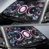 Wicca Triple Moon Auto Sun Shades 550317 - YourCarButBetter