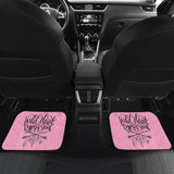 Wild Heart Gypsy Soul Pink Car Floor Mats 210305 - YourCarButBetter