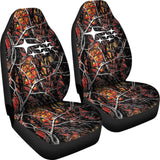 Wildfire Camouflage Subaru Printed Car Seat Covers 212803 - YourCarButBetter