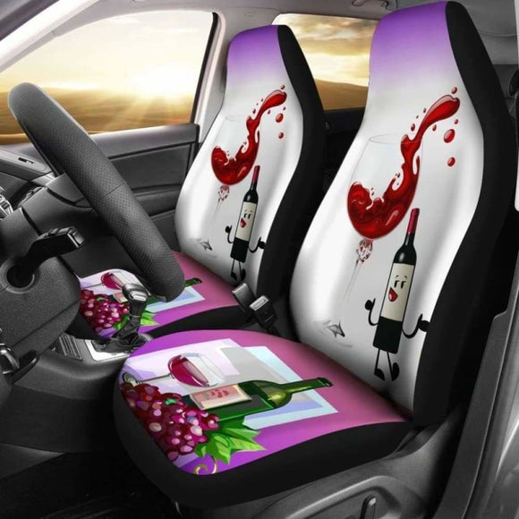 Wine Car Seat Covers 07 160830 - YourCarButBetter