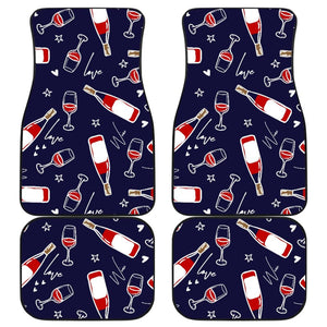 Wine Lovers Car Floor Mats 211804 - YourCarButBetter