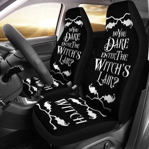 Witch Halloween Car Seat Covers 212702 - YourCarButBetter