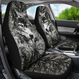 Wolf Art Breaking Style Car Seat Covers 200904 - YourCarButBetter