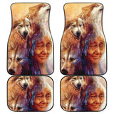 Wolf Car Floor Mats Great Gift Idea for Wolf Lovers 212402 - YourCarButBetter