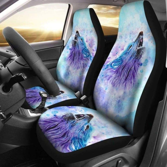 Wolf Car Seat Covers 2 094513 - YourCarButBetter