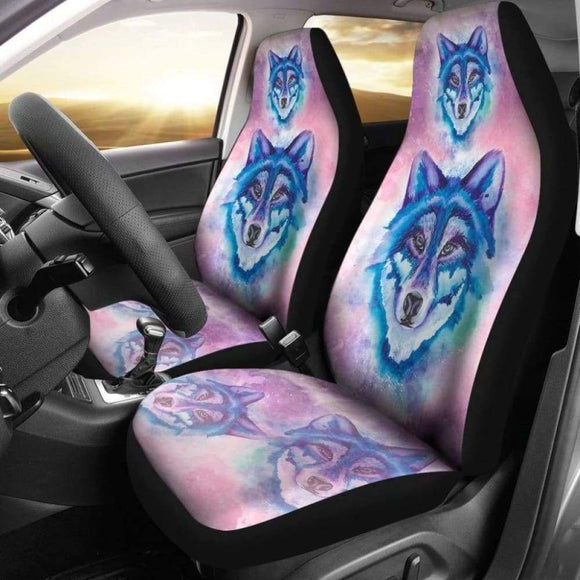 Wolf Car Seat Covers 7 094513 - YourCarButBetter
