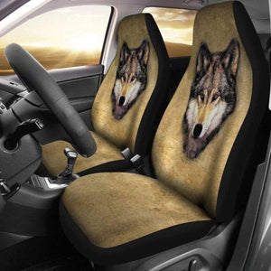 Wolf Car Seat Covers Custom Design 150902 - YourCarButBetter