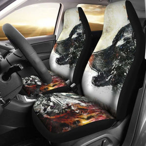 Wolf Drawing Car Seat Covers Amazing 200904 - YourCarButBetter
