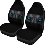 Wolf Eyes Car Seat Covers 211702 - YourCarButBetter