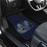 Wolf Eyes Printed Car Floor Mats 211702 - YourCarButBetter