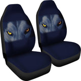 Wolf Eyes Printed Car Seat Covers 211702 - YourCarButBetter