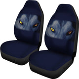 Wolf Eyes Printed Car Seat Covers 211702 - YourCarButBetter