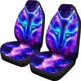 Wolf Galaxy Car Seat Covers 200904 - YourCarButBetter