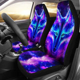 Wolf Galaxy Car Seat Covers 200904 - YourCarButBetter
