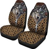 Wolf In The Zipper Car Seat Covers 212402 - YourCarButBetter