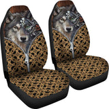 Wolf In The Zipper Car Seat Covers 212402 - YourCarButBetter